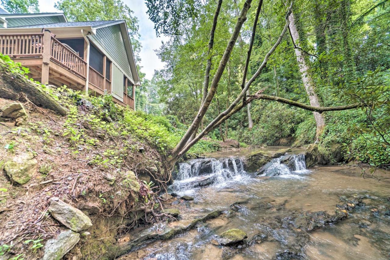 Hootenanny At Horton Creek Creekside Escape! Helen Bagian luar foto