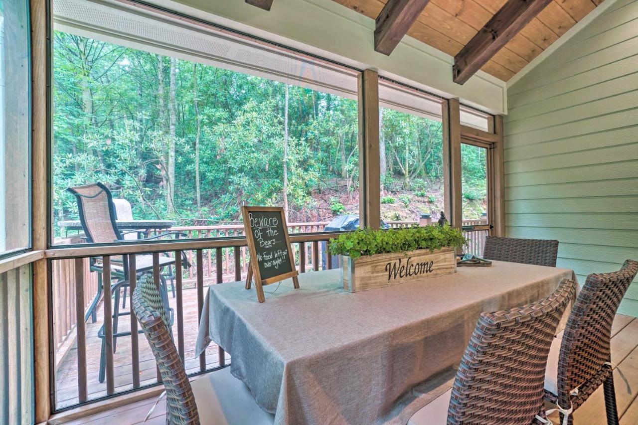 Hootenanny At Horton Creek Creekside Escape! Helen Bagian luar foto