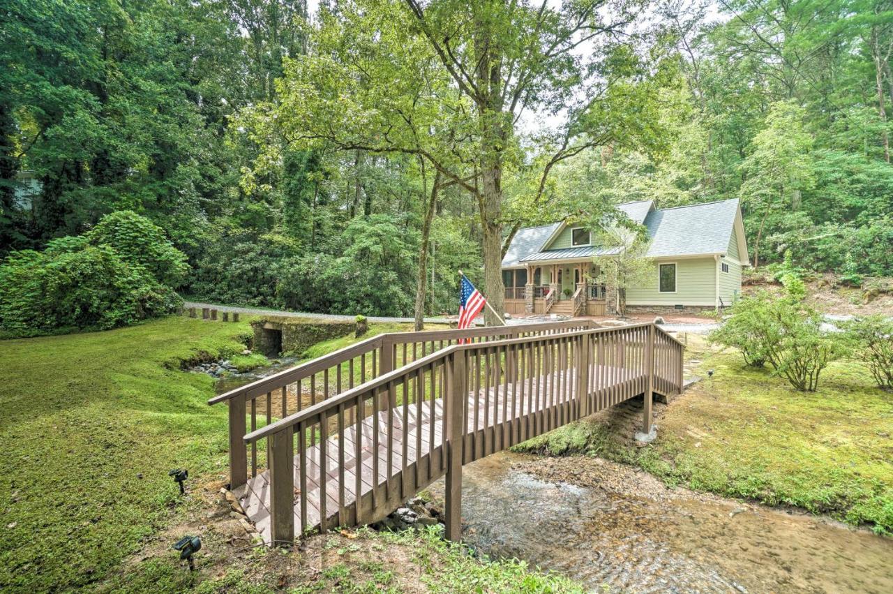 Hootenanny At Horton Creek Creekside Escape! Helen Bagian luar foto